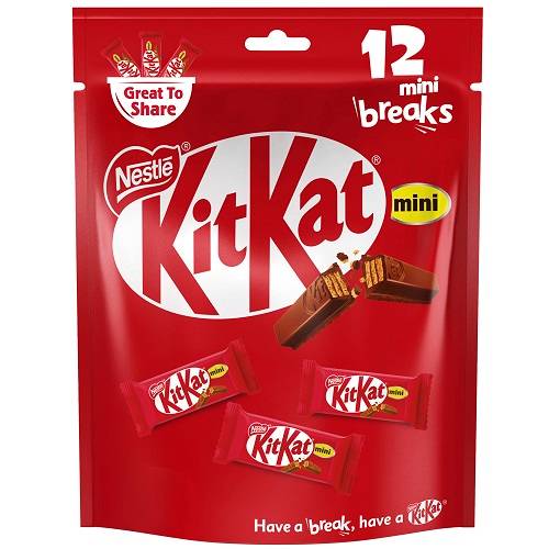 كيت كات شوكولاتة ميني 2اصبع 12حبة 162جم