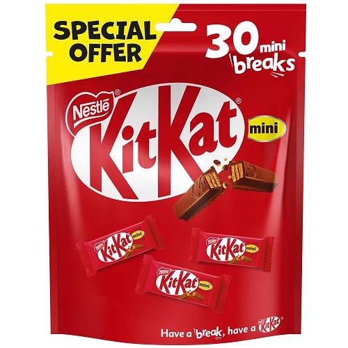 كيت كات شوكولاتة ميني 2اصبع 30حبة 405جم