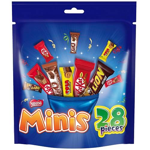 نستله شوكولاتة ميني ميكس 28حبة 338.5جم