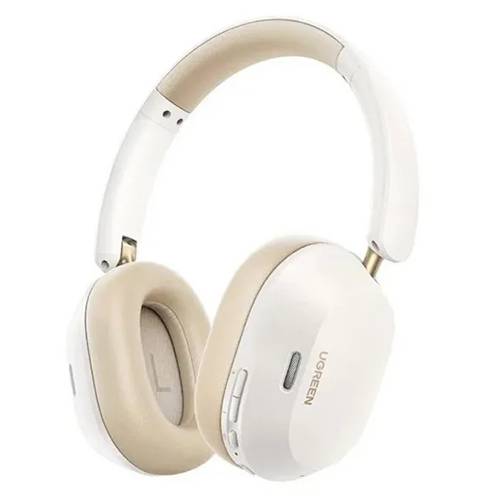 يوجرين سماعات هيتون ماكس5سي هجينة مع الغاء الضوضاء النشط ابيض رقم.40188
