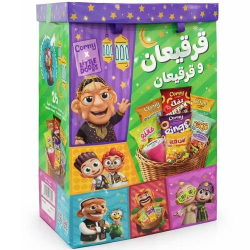 كورني بوكس قرقيعان متنوع 26حبة