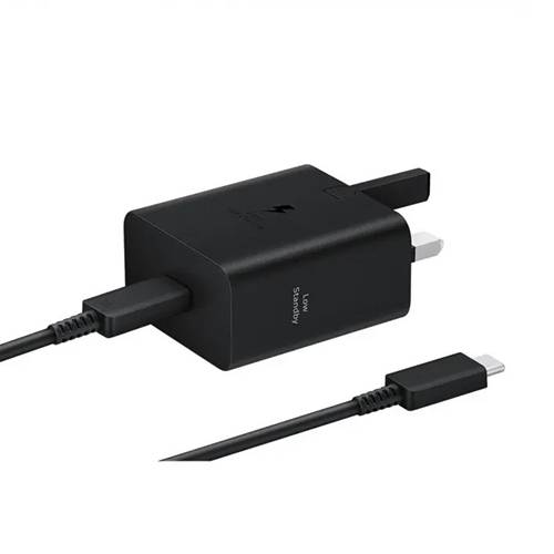 سامسونج شاحن 45واط مع كابل Type C اسود رقم.40042