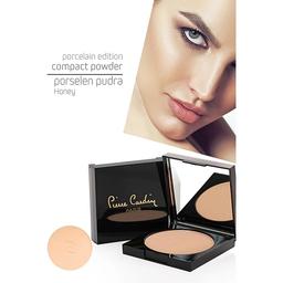 بيير كاردان بودرة مضغوطة اصدار بورسلين عسلي موديل رقم.12173