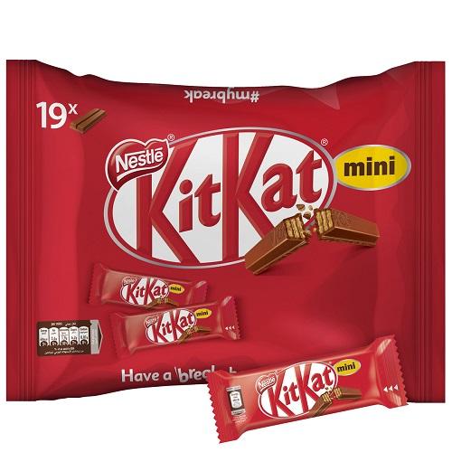 كيت كات شوكولاتة ميني 2اصبع 19حبة 250جم