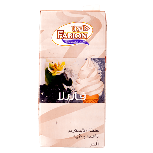 فابيون خلطة الآيس كريم فانيلا 1لتر