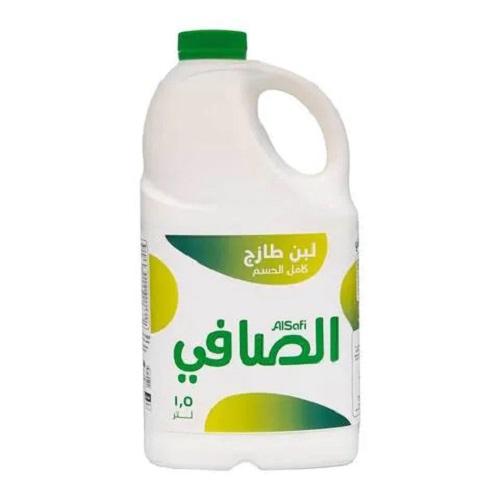 الصافي لبن طازج كامل الدسم 1.5لتر