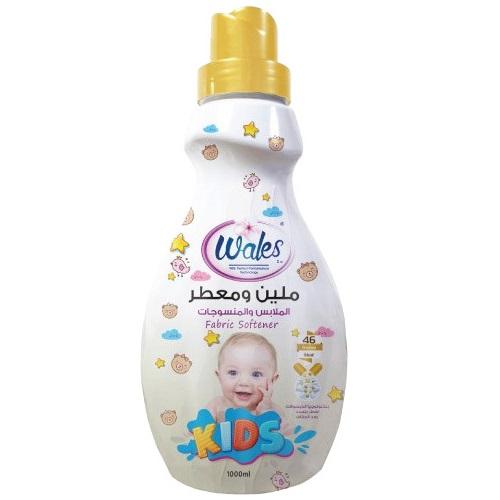 ويلز ملين ومعطر الملابس والمنسوجات للاطفال 1لتر