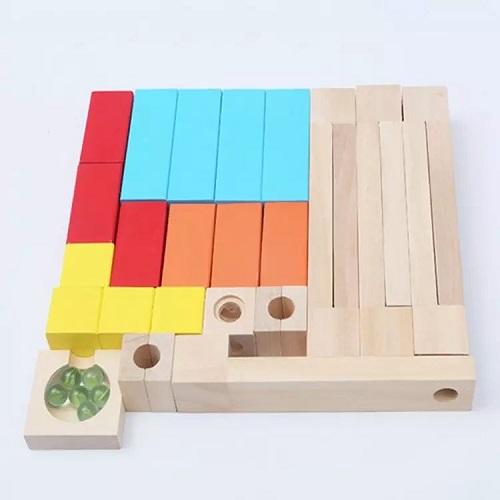 لعبة المسارات الخشبية رقم.524-13