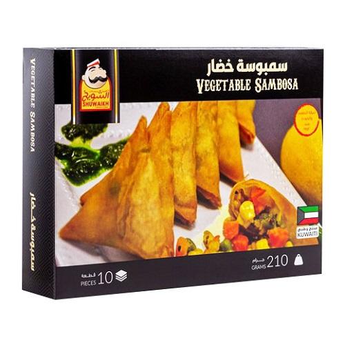 معجنات الشويخ سمبوسة خضار 10حبة 210جم