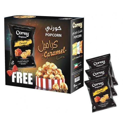 كورني فشار بالكراميل 25جم 15حبة