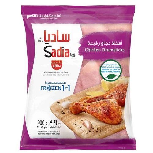 ساديا افخاذ دجاج رفيعة مع عظم وجلد 900جم