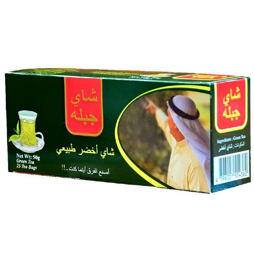 شاي جبلة شاي اخضر طبيعي 25كيس 50جم