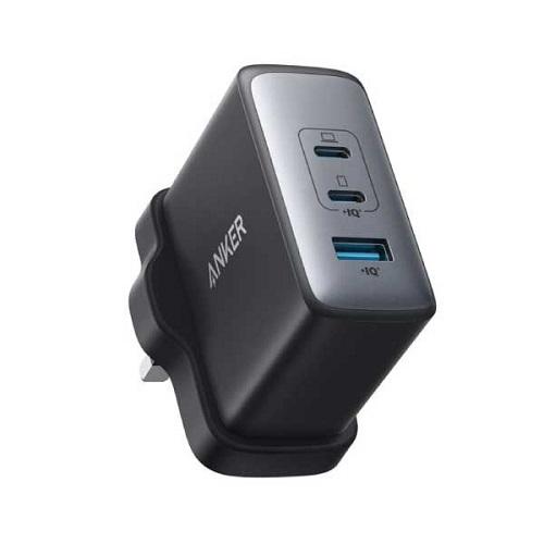 انكر 736 نانو II شاحن Type C مزدوج و USB بقوة 100واط اسود موديل رقم.A2145K11