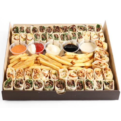 بوكس الصاج مع صحن اجنحة دجاج مجانا