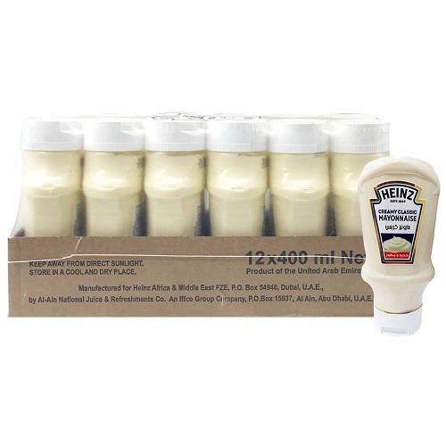 هاينز مايونيز 400جم 12حبة 1كرتون