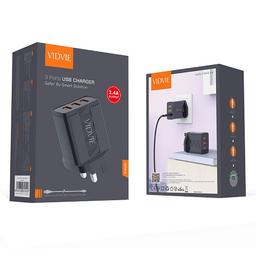 فيدفى شاحن مع 3منفذ USB بقوة 4.8امبير موديل رقم.PLB131