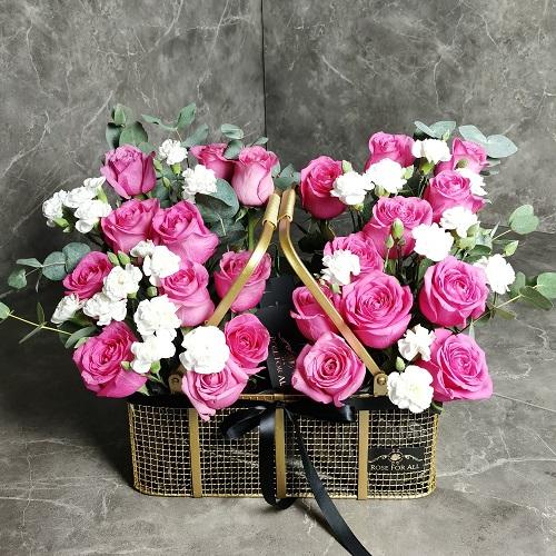 بوكسات وسلات الورد