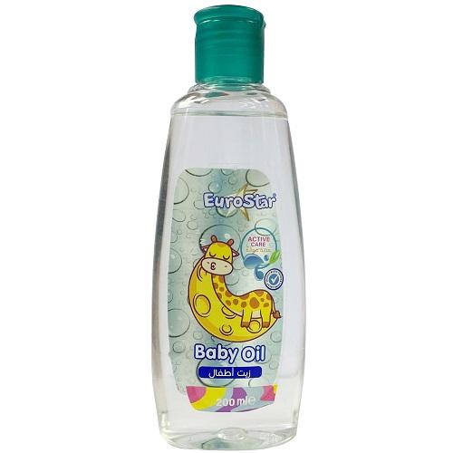 يورو ستار زيت مرطب للجسم للاطفال 200مل