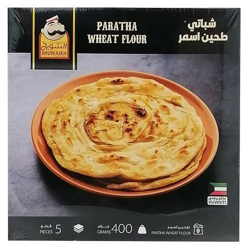 معجنات الشويخ شباتي طحين اسمر 5حبة 400جم