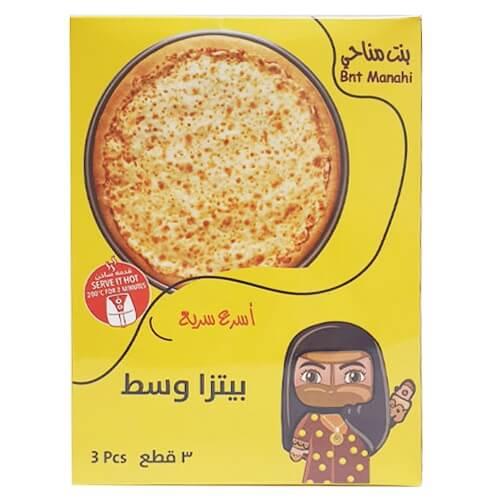 بنت مناحي بيتزا وسط 3حبة 220جم