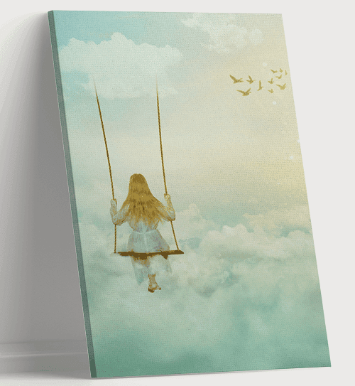 لوحة من الفن الحديث مصنوعة من خام الكانفس عالي الجودة مع اطار داخلي رقم.2252033