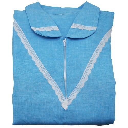 طقم عاملة منزل شتوي ازرق سماوي 2قطعة رقم.2