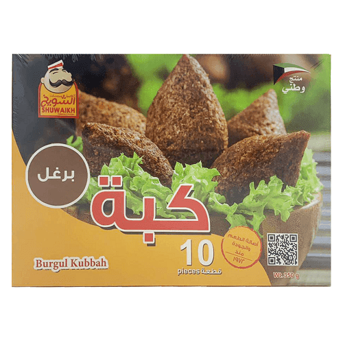 معجنات الشويخ كبة برغل 10حبة 350جم