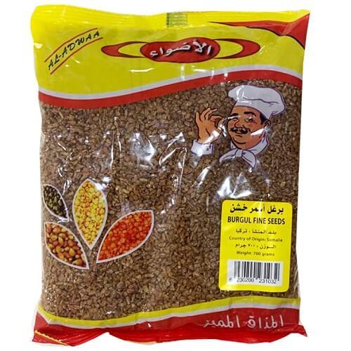 الاضواء برغل اسمر خشن 700جم