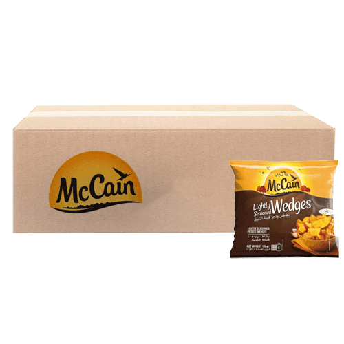 ماكين بطاطس ودجز قليلة التتبيل 1.5كجم 6حبة 1كرتون