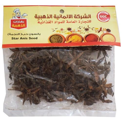 الذهبية يانسون حب النجمة 30جم