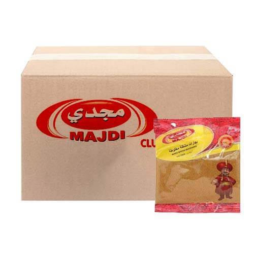 مجدي بهارات مشكلة مخلوطة 70جم 60حبة 1كرتون