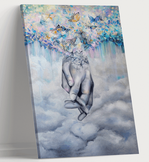 لوحة من الفن الحديث مصنوعة من خام الكانفس عالي الجودة مع اطار داخلي رقم.2252220