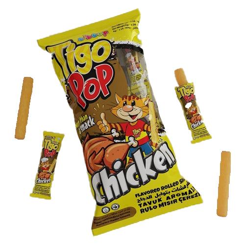 تيجو بوب مقرمشات بنكهة الدجاج 6جم 24حبة