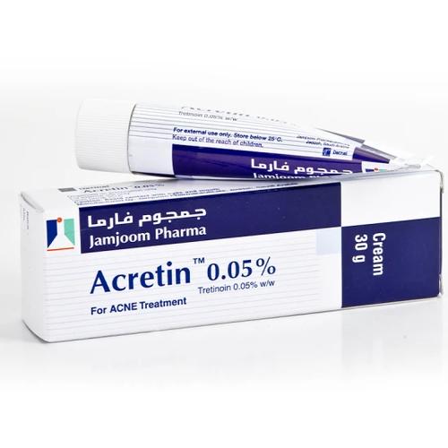اكرتين كريم لعلاج حب الشباب 0.05% 30جم 