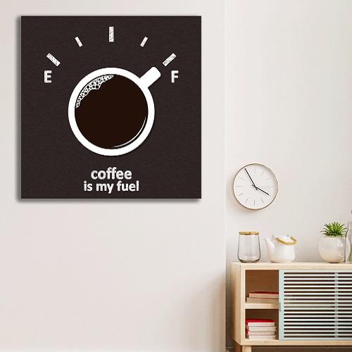 لوحة احادية للقهوة مصنوعة من خام الكانفس عالي الجودة مع اطار داخلي رقم.2252382