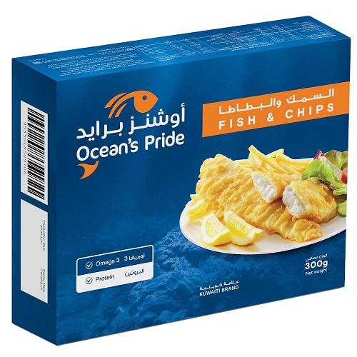 اوشنز برايد السمك والبطاطا 300جم