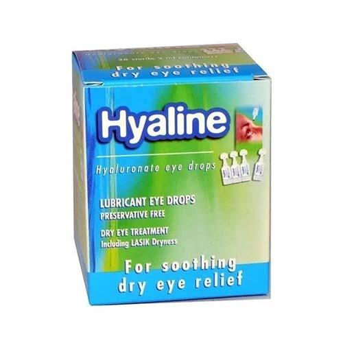 هيالين هيالورونات الصوديوم قطرات لتخفيف جفاف العين 2مل 28امبول.102616