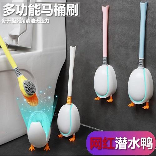 كواك كلين فرشاة حمام شكل البط