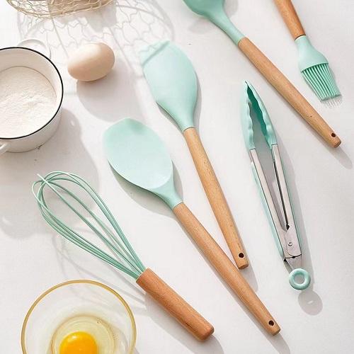 ايكو ادوات مطبخ خشبية