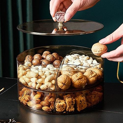 منظم جيوب مزدوج شفاف