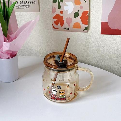 كريستال سيب كوب زجاجي