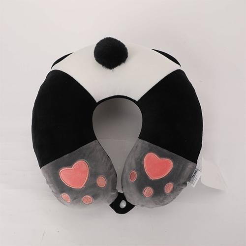 وسادة على شكل حرف يو اسود