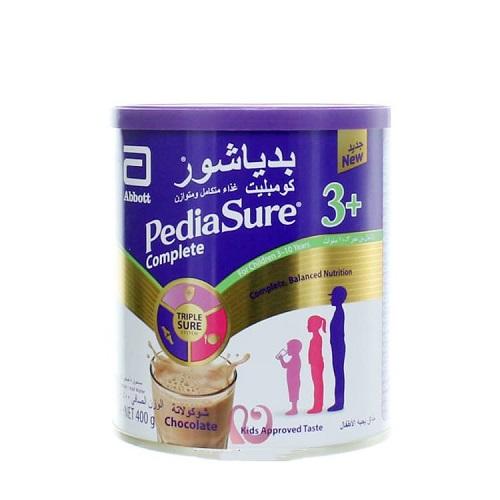بدياشور كومبليت +3 غذاء متوازن للاطفال من عمر 3الى10سنوات بنكهة الشوكولاتة 400جم