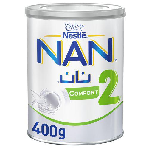 نان كمفورت 2 تركيبه حليب غذائية للنمو الصحي للرضع من 6الي12شهر 400جم