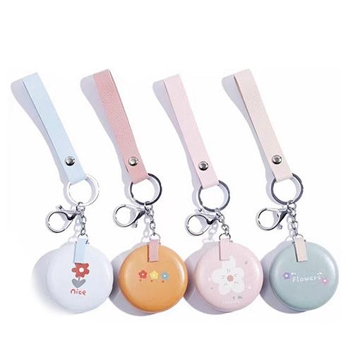 سلسلة مفاتيح جيب بمراة عاكسة