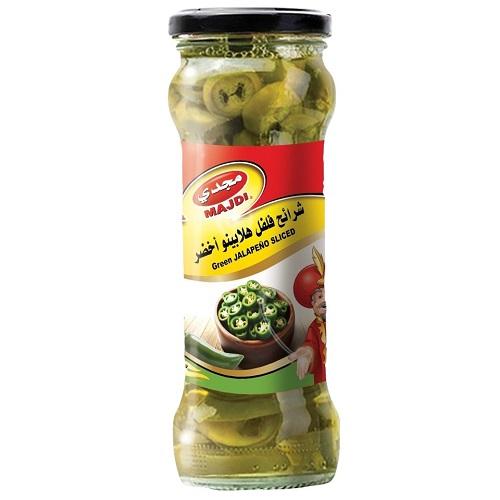 مجدي شرائح فلفل هالبينو اخضر 235جم