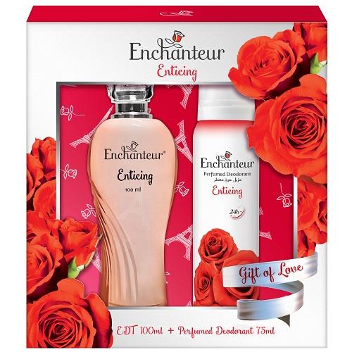 عطر انشانتر انتايسنج او دي تواليت 100مل+مزيل عرق معطر 75مل