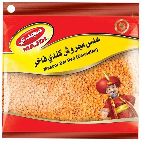 مجدي عدس احمر مجروش 400جم