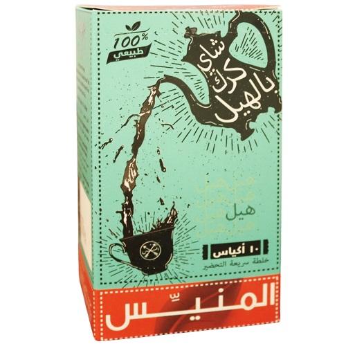 المنيس شاي كرك بالهيل 20جم 10اكياس
