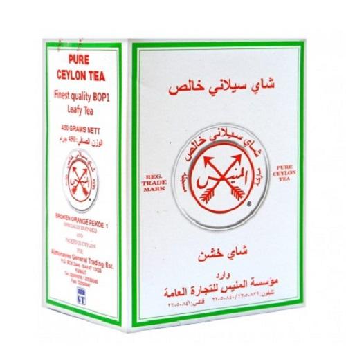 المنيس شاي اسود خشن سيلاني 450جم